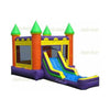 Image of Jungle Jumps Inflatable Bouncers 15' H Front Slide Combo with Pool II by Jungle Jumps CO-1208-B 15' H Front Slide Combo with Pool II by Jungle Jumps SKU#CO-1208-B