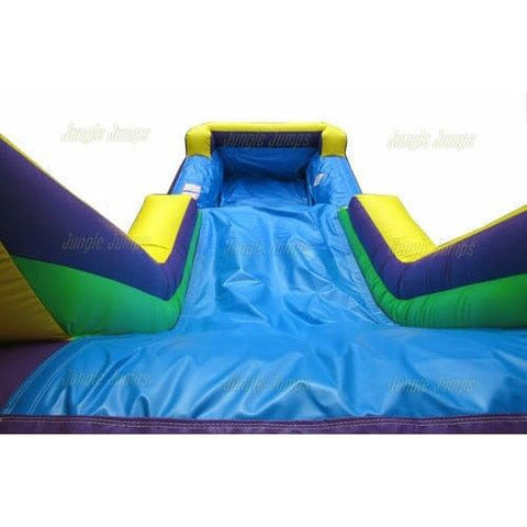 Jungle Jumps Inflatable Bouncers 15' H Front Slide Combo with Pool II by Jungle Jumps CO-1208-B 15' H Front Slide Combo with Pool II by Jungle Jumps SKU#CO-1208-B