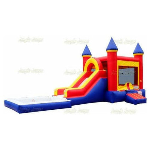 Jungle Jumps Inflatable Bouncers 15' H Fun Castle Combo with Pool by Jungle Jumps CO-1491-B 15' H Fun Castle Combo with Pool by Jungle Jumps SKU #CO-1491-B