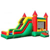Image of Jungle Jumps Inflatable Bouncers 15'H Green Castle Combo by Jungle Jumps 781880203322 CO-1301-B 15'H Green Castle Combo by Jungle Jumps SKU # CO-1301-B