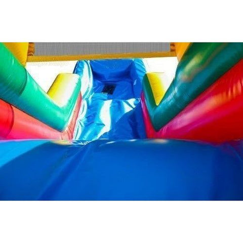 Jungle Jumps Inflatable Bouncers 15'H Green Castle Combo With Pool by Jungle Jumps 781880235422 CO-1537-B 15'H Green Castle Combo With Pool by Jungle Jumps SKU#CO-1537-B
