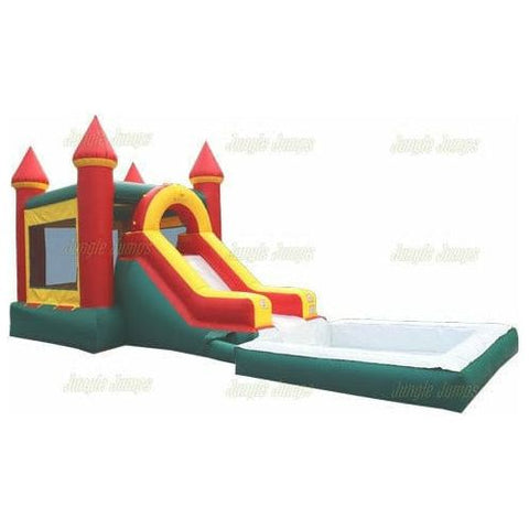 Jungle Jumps Inflatable Bouncers 15' H Inflatable Bouncy Combo with Pool by Jungle Jumps CO-1485-B 15' H Inflatable Bouncy Combo with Pool by Jungle Jumps SKU#CO-1485-B