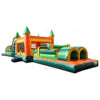 Image of Jungle Jumps Inflatable Bouncers 15'H Jump Slide Obstacle with Slip-n-Slide by Jungle Jumps 15'H Cake Combo with Splash Pool by Jungle Jumps SKU#CO-1206-B