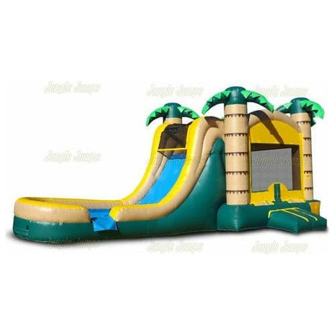 Jungle Jumps Inflatable Bouncers 15' H Jungle Combo with Splash Pool by Jungle Jumps CO-1203-B 15' H Jungle Combo with Splash Pool by Jungle Jumps SKU#CO-1203-B