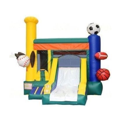 Jungle Jumps Inflatable Bouncers 15'H Multi Sports Combo by Jungle Jumps 781880248750 CO-1043-B 14'H Inflatable Pirate Combo by Jungle Jumps SKU # CO-1503-A