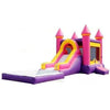 Image of Jungle Jumps Inflatable Bouncers 15' H Pink 2 in 1 Combo with Pool by Jungle Jumps 781880285304 CO-1466-B 15' H Pink 2 in 1 Combo with Pool by Jungle Jumps SKU #CO-1466-B
