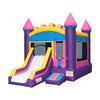 Image of Jungle Jumps Inflatable Bouncers 15'H Pink Front Slide Combo II by Jungle Jumps 781880288886 CO-1342-B 15'H Pink Front Slide Combo II by Jungle Jumps SKU # CO-1342-B