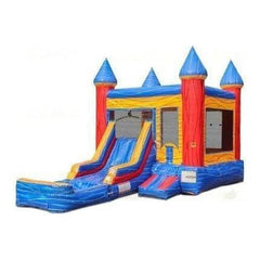 Jungle Jumps Inflatable Bouncers 15'H Primary Marble Combo with Pool by Jungle Jumps 781880271284 CO-1588-B 15'H Primary Marble Combo with Pool by Jungle Jumps SKU#CO-1588-B