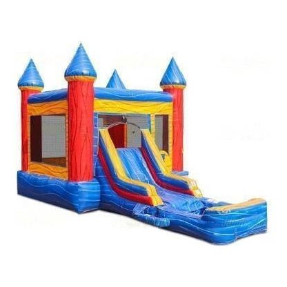 Jungle Jumps Inflatable Bouncers 15'H Primary Marble Combo with Pool by Jungle Jumps 781880271284 CO-1588-B 15'H Primary Marble Combo with Pool by Jungle Jumps SKU#CO-1588-B