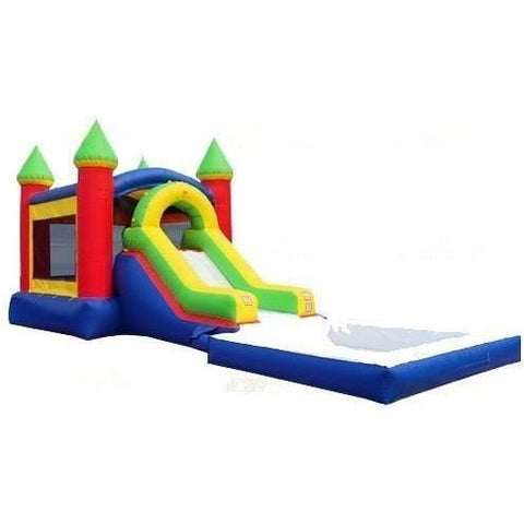 Jungle Jumps Inflatable Bouncers 15'H Red Side Slide Combo with Pool by Jungle Jumps CO-1487-B 16'H Wet/Dry Hot Air Balloon Combo by Jungle Jumps SKU#CO-1554-B