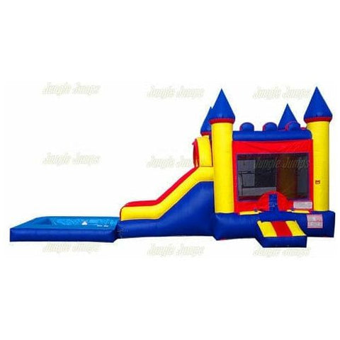 Jungle Jumps Inflatable Bouncers 15' H Slick Combo II with Pool by Jungle Jumps CO-1459-B 15' H Slick Combo II with Pool by Jungle Jumps SKU#CO-1459-B