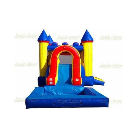 Jungle Jumps Inflatable Bouncers 15' H Slick Combo II with Pool by Jungle Jumps CO-1459-B 15' H Slick Combo II with Pool by Jungle Jumps SKU#CO-1459-B