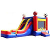 Image of Jungle Jumps Inflatable Bouncers 15'H Sport Combo Dry by Jungle Jumps Red Medieval Dry Combo by Jungle Jumps SKU#CO-1070-B/CO-1070-C
