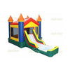 Image of Jungle Jumps Inflatable Bouncers 15' H V-Roof Castle Combo with Pool by Jungle Jumps CO-1530-B 15' H V-Roof Castle Combo with Pool by Jungle Jumps SKU #CO-1530-B