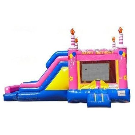 Jungle Jumps Inflatable Bouncers 16'H Birthday Cake Combo by Jungle Jumps 781880201281 CO-1225-B 16'H Birthday Cake Combo by Jungle Jumps SKU #CO-1225-B