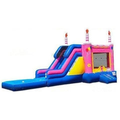 Jungle Jumps Inflatable Bouncers 16'H Birthday Cake Wet/Dry by Jungle Jumps 781880270904 CO-1541-B 16'H Birthday Cake Wet/Dry by Jungle Jumps SKU #CO-1541-B