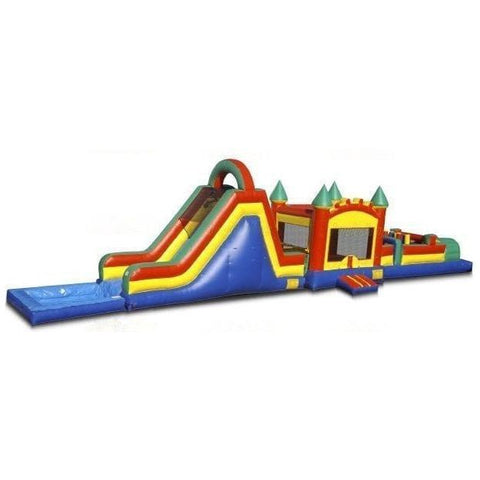 Jungle Jumps Inflatable Bouncers 17' H Jump Slide Obstacle with Pool by Jungle Jumps 781880285762 CO-1244-B 17' H Jump Slide Obstacle with Pool by Jungle Jumps SKU#CO-1244-B