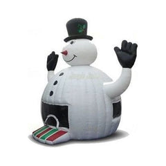 23'H Snowman Inflatable by Jungle Jumps