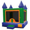 Image of Jungle Jumps Inflatable Bouncers Blue and Green Mini Castle by Jungle Jumps 781880201397 BH-2143-A Blue and Green Mini Castle by Jungle Jumps SKU#  BH-2143-A