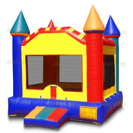 Jungle Jumps Inflatable Bouncers Colorful Moonwalk by Jungle Jumps 781880290018 BH-1181-B Colorful Moonwalk by Jungle Jumps SKU #BH-1181-B