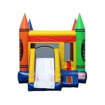 Jungle Jumps Inflatable Bouncers Crayon Combo by Jungle Jumps Crayon Combo by Jungle Jumps SKU#CO-1517-B/CO-1517-C