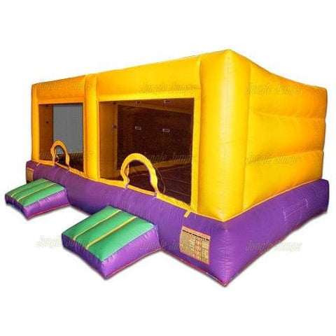 Jungle Jumps Inflatable Bouncers Double Bounce House by Jungle Jumps 781880201939 BH-2110-D Double Bounce House by Jungle Jumps SKU# BH-2110-D