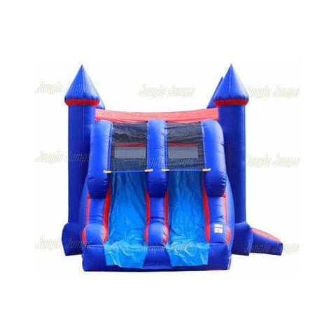 Jungle Jumps Inflatable Bouncers Modular Double Lane Combo Dry by Jungle Jumps 781880288763 CO-1478-B Modular Double Lane Combo Dry by Jungle Jumps SKU # CO-1478-B