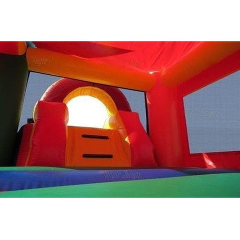 Jungle Jumps Inflatable Bouncers Multi Color Combo by Jungle Jumps 15'H Mega Fun All in One by Jungle Jumps SKU # CO-1305-D