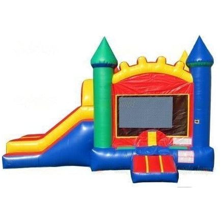 Jungle Jumps Inflatable Bouncers Multi Color Combo by Jungle Jumps 15'H Mega Fun All in One by Jungle Jumps SKU # CO-1305-D