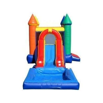 Jungle Jumps Inflatable Bouncers Multi Color Combo with Pool by Jungle Jumps Multi Color Combo with Pool by Jungle Jumps SKU#CO-1484-B/CO-1484-C