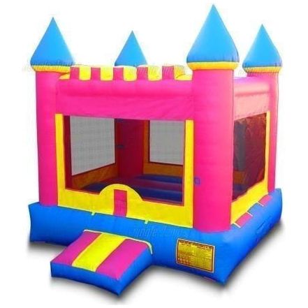 Jungle Jumps Inflatable Bouncers Pink Castle III by Jungle Jumps Pink Castle III by Jungle Jumps SKU # BH-2006-B/BH-2006-C