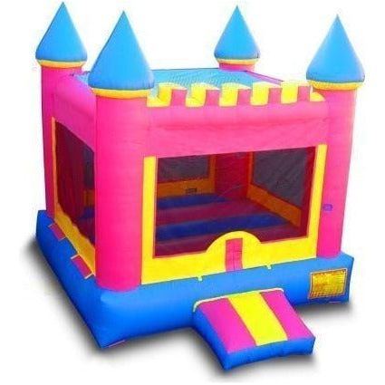 Jungle Jumps Inflatable Bouncers Pink Castle III by Jungle Jumps Pink Castle III by Jungle Jumps SKU # BH-2006-B/BH-2006-C
