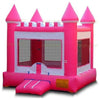 Image of Jungle Jumps Inflatable Bouncers Pink & White Castle by Jungle Jumps Pink & White Castle by Jungle Jumps SKU #BH-2027-B/BH-2027-C