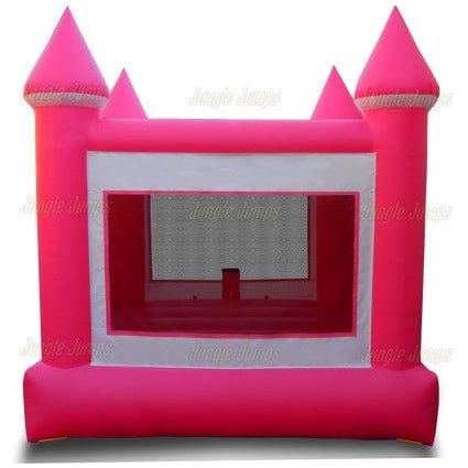 Jungle Jumps Inflatable Bouncers Pink & White Castle by Jungle Jumps Pink & White Castle by Jungle Jumps SKU #BH-2027-B/BH-2027-C