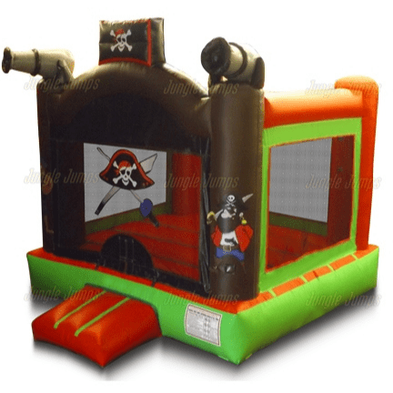 Jungle Jumps Inflatable Bouncers Pirate Bounce House by Jungle Jumps 781880289555 BH-1400-B Pirate Bounce House by Jungle Jumps SKU # BH-1400-B