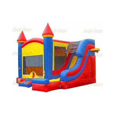 Jungle Jumps Inflatable Bouncers Primary Castle side Slide Combo by Jungle Jumps 781880288794 CO-1442-C Primary Castle side Slide Combo by Jungle Jumps SKU # CO-1442-C
