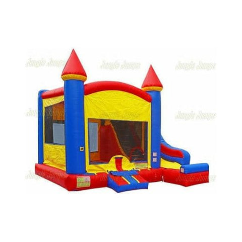 Jungle Jumps Inflatable Bouncers Primary Castle side Slide Combo by Jungle Jumps 781880288794 CO-1442-C Primary Castle side Slide Combo by Jungle Jumps SKU # CO-1442-C