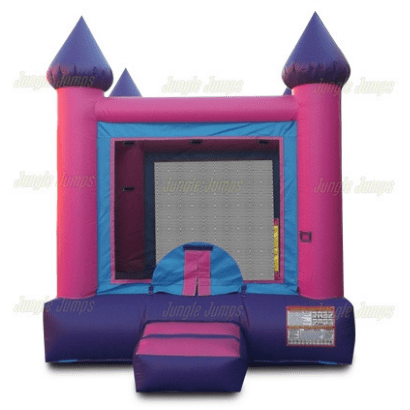 Jungle Jumps Inflatable Bouncers Princess Mini Castle Bouncer by Jungle Jumps 781880289371 BH-2145-A Princess Mini Castle Bouncer by Jungle Jumps SKU # BH-2145-A