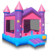 Image of Jungle Jumps Inflatable Bouncers Princess V-Roof Castle by Jungle Jumps 781880289852 BH-1202-B Princess V-Roof Castle by Jungle Jumps SKU # BH-1202-B