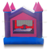 Image of Jungle Jumps Inflatable Bouncers Princess V-Roof Castle by Jungle Jumps 781880289852 BH-1202-B Princess V-Roof Castle by Jungle Jumps SKU # BH-1202-B
