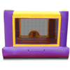 Image of 10'H Purple n Yellow Bounce House by Jungle Jumps SKU #BH-1175-B