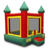 Image of Jungle Jumps Inflatable Bouncers Red and Green Mini Bouncer by Jungle Jumps 781880201427 BH-2141-A Multi Color Mini Castle Bounce by Jungle Jumps SKU#BH-2273-A