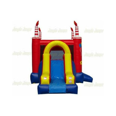 Jungle Jumps Inflatable Bouncers Red Birthday Combo by Jungle Jumps 781880288411 CO-1494-B Red Birthday Combo by Jungle Jumps SKU # CO-1494-B