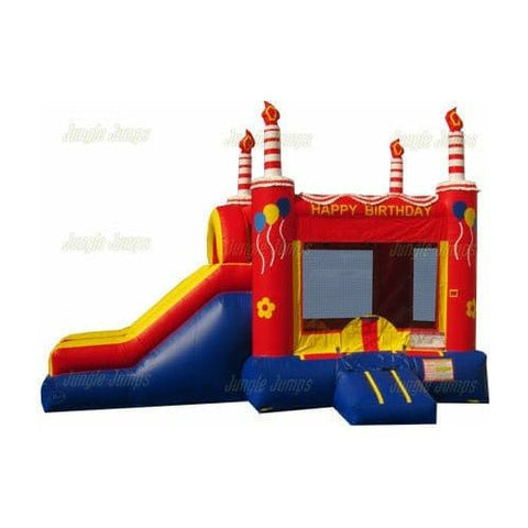 Jungle Jumps Inflatable Bouncers Red Birthday Combo by Jungle Jumps 781880288411 CO-1494-B Red Birthday Combo by Jungle Jumps SKU # CO-1494-B