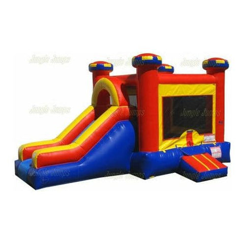 Jungle Jumps Inflatable Bouncers Red Medieval Dry Combo by Jungle Jumps 781880288503 CO-1070-B Red Medieval Dry Combo by Jungle Jumps SKU # CO-1070-B