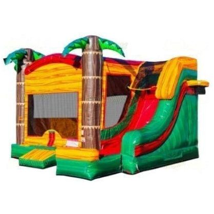 Jungle Jumps Inflatable Bouncers Tropical Paradise Slide Combo by Jungle Jumps 781880201625 CO-1570-C Tropical Paradise Slide Combo by Jungle Jumps SKU #CO-1570-C