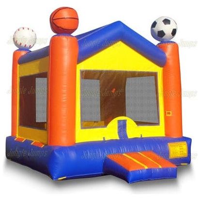 Jungle Jumps Inflatable Bouncers V-Roof Sports Arena by Jungle Jumps V-Roof Sports Arena by Jungle Jumps SKU# BH-1201-B/BH-1201-C