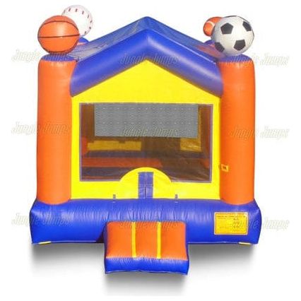 Jungle Jumps Inflatable Bouncers V-Roof Sports Arena by Jungle Jumps V-Roof Sports Arena by Jungle Jumps SKU# BH-1201-B/BH-1201-C