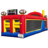 Image of Jungle Jumps Water Parks & Slides 14'H Enclosed Sports Inflatable Obstacle by Jungle Jumps 10'H Tropical Run N Splash by Jungle Jumps SKU#SL-1171-A