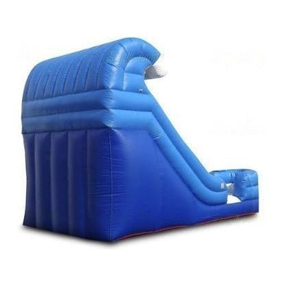 Jungle Jumps Water Parks & Slides 16'H Wave Double Slide with Splash Pool by Jungle Jumps 781880279693 SL-1217-A 16'H Wave Double Slide with Splash Pool by Jungle Jumps SKU#SL-1217-A